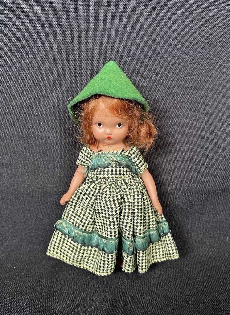 Nancy Ann “Mary Had A Little Lamb It’s Fleece Was White As Snow” Bisque Doll#152